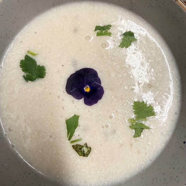 Desi Cream of Mushroom.
