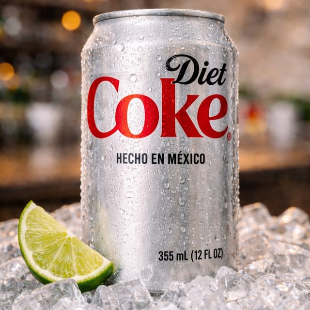 Diet Coca - Cola Can.