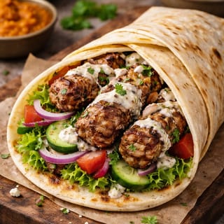 The Nawabi Lamb Roll